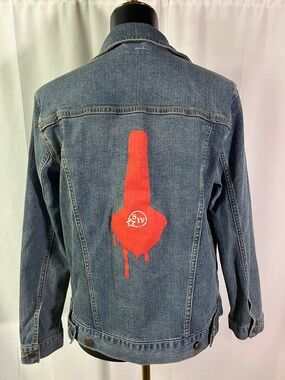 Maker’s Mark Classic Button Front Denim Jacket
